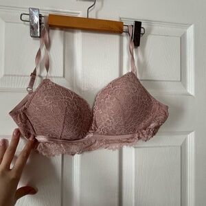 💙H&M Lace Push-Up Bra - Blush